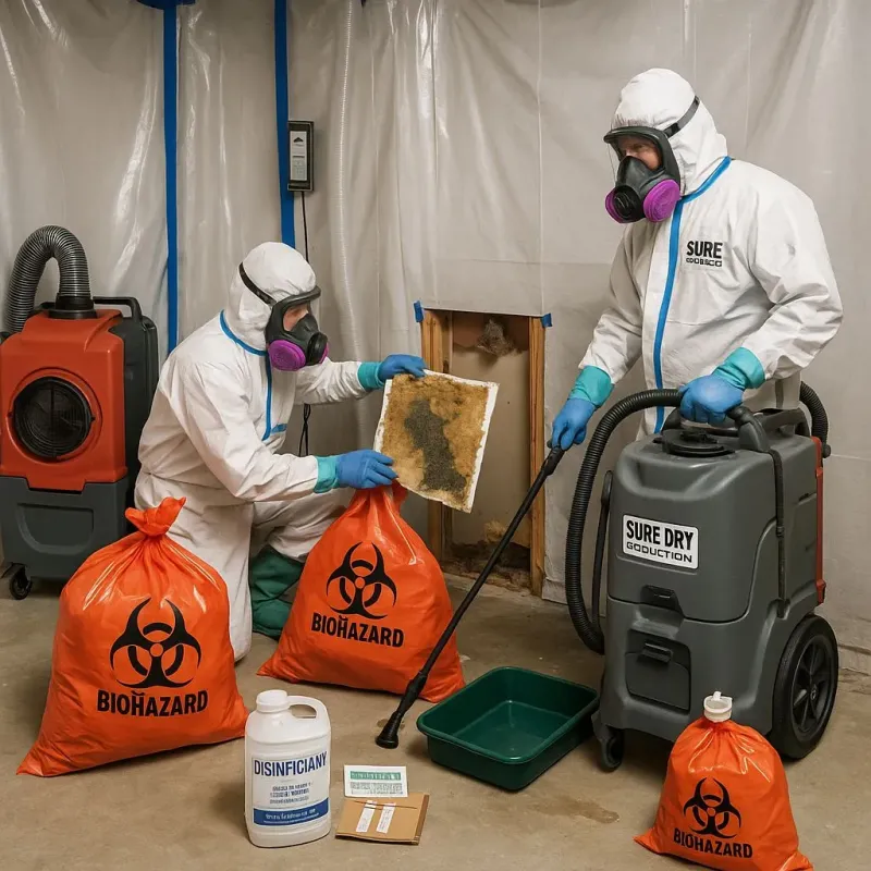 Contaminated Water Handling Protocols process in Vine Hill, CA